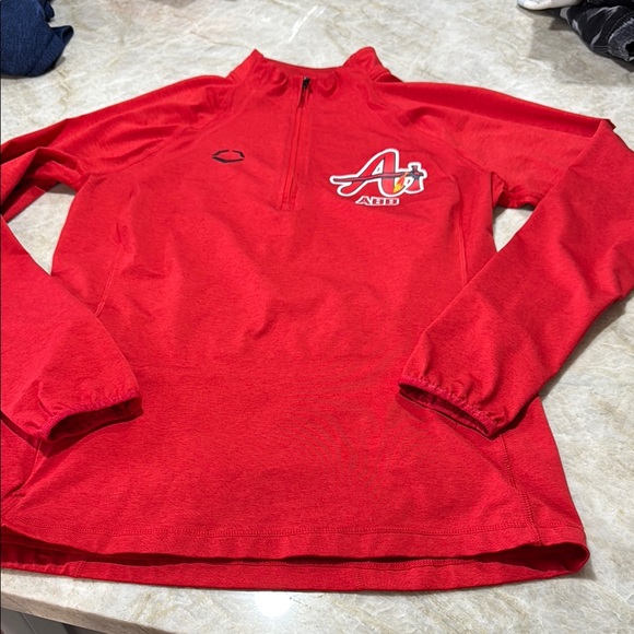 Red Athletic Pullover - Picture 1 of 1